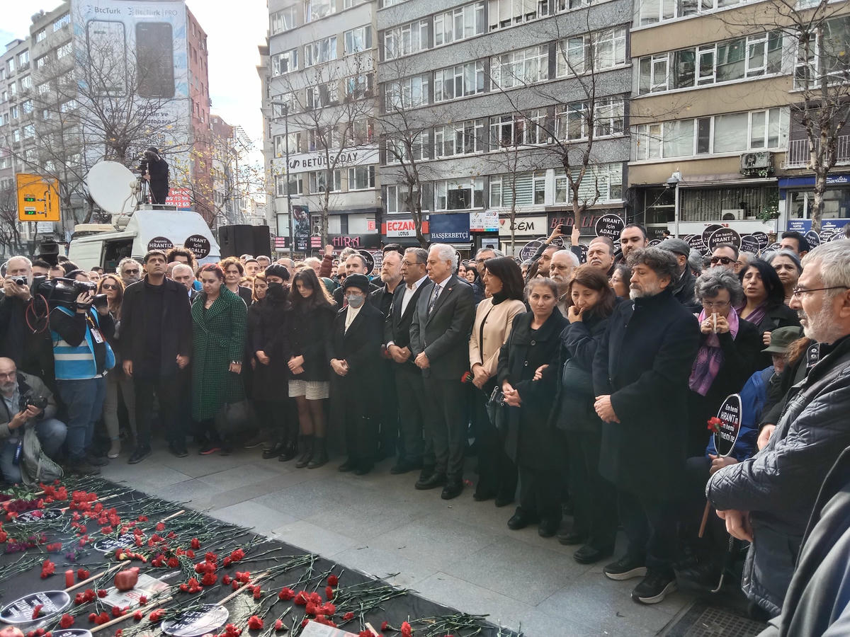 The 16th anniversary of Hrant Dink's assassination commemorated today